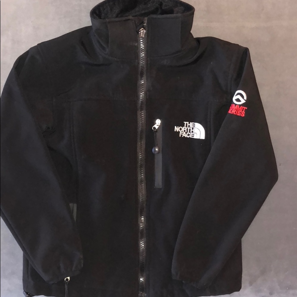 North Face Black Jacket fleece lined waterproof